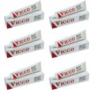 6 x Vicco Herbal Toothpaste "Expedited International Delivery by USPS / FedEx "