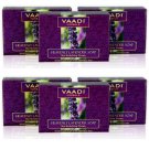 6 x Vaadi Herbals Heavenly Lavender Soap 75g-  "Expedited International Delivery by USPS / FedEx "