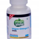 Vista Nutrition Vegan Omega 3 DHA - 180 Capsules