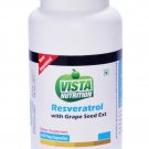 Vista Nutritions Resveratrol 100 mg with Grape Seed Ext - 240 Capsules