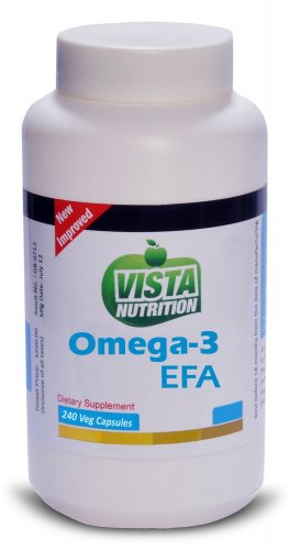 Vista Nutritions Omega 3 EFA - 240 Capsules