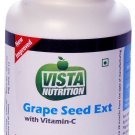 Vista Nutritions Grape Seed Extract with Vitamin C - 60 Capsules