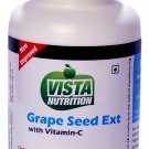 Vista Nutritions Grape Seed Extract with Vitamin C - 120 Capsules