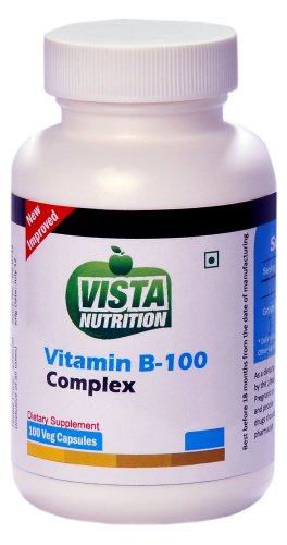 Vista Nutritions Vitamin-B 100 Complex - 100 Capsules