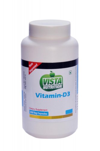Vista Nutritions Vitamin D3 - 300 Capsules