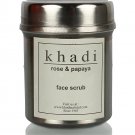 Khadi Rose and Papaya Face Scrub, 50g