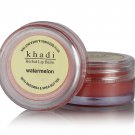 Khadi Natural Watermelon Lip Balm With Beeswax and Sheabutter, 10gms