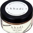 Khadi Milk & Saffron Hand Cream With Sheabutter, 50g