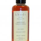 Khadi Sandalwood Massage Oil Without Mineral Oil, 210ml
