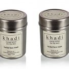 2 PACK X Khadi Orange and Lemon Face Pack for Oily Skin, 50g (Pack of 2)