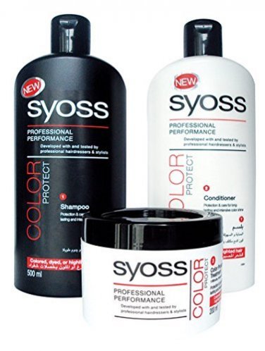 Schwarzkopf Pro-Cellium Keratin COLOR Protect Shampoo 500 mL+Conditioner 500 mL+Mask 200 mL