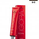 Schwarzkopf Igora Royal Hair Color Creme 6-0 Dark Blonde 60ML