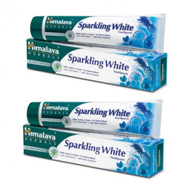 2 pack X Himalaya Sparkling White Toothpaste 175g
