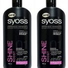 2 pack X Syoss By Schwarzkopf Pro-Cellium Keratin SHINE Boost Shampoo 500ml (Pack Of 2)