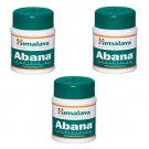 3 pack X Himalaya Abana TABLETS