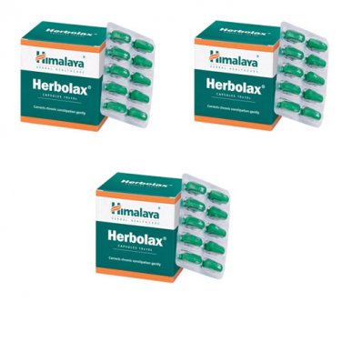 3 pack X Himalaya Herbolax&Acirc;&nbsp;CAPSULES