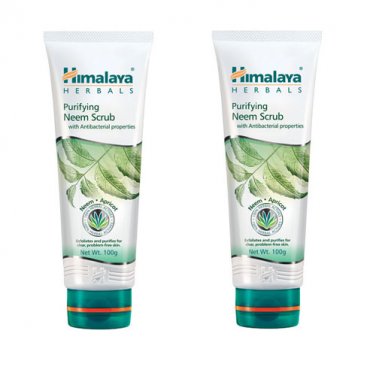 2 pack X Himalaya Purifying Neem Scrub 50g