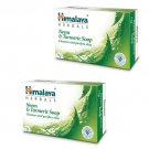 2 pack X Himalaya Neem & Turmeric Soap 75g