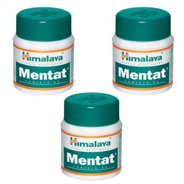 3 pack X Himalaya Mentat&Acirc;&nbsp;TABLETS