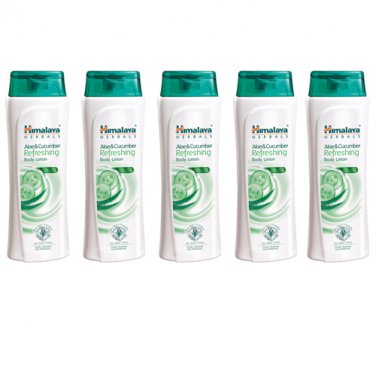 5 pack X Himalaya Aloe & Cucumber Refreshing Body Lotion 100ml
