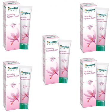5 pack X Himalaya Natural Glow Fairness Cream