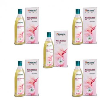 5 pack X Himalaya Anti-Hair Fall Hair Oil 200ml