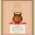 Forest Essentials Saffron Infused Milk Luxury Butter Soap, 125g