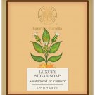 Forest Essentials Sandalwood and Turmeric Luxury Sugar Soap, 125g