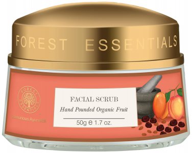 Forest Essentials Hand Pounded Organic Fruit Scrub, 50g