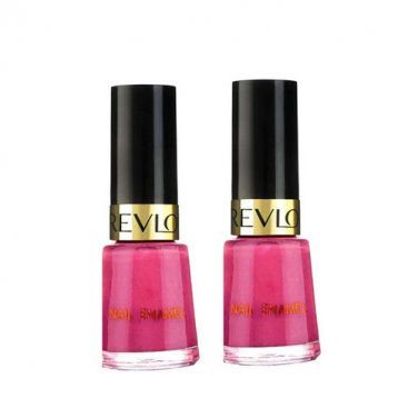 2 Pack X Revlon Nail Enamel Fuchsia Fever (8 ml)