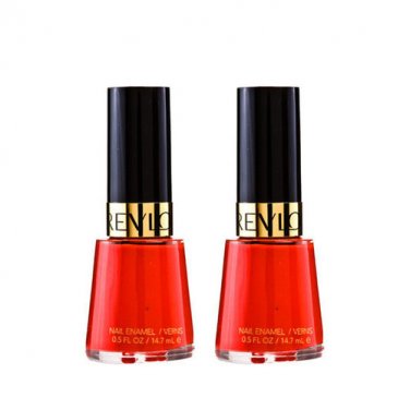 2 Pack X Revlon Nail Enamel Red Hot Tamale (8 ml)