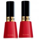 2 Pack X Revlon Nail Enamel Cherry Berry (8 ml)