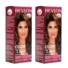 2 Pack X Revlon Color N Care Permanent Hair Color Cream Light Golden Brown 6G
