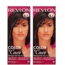 2 Pack X Revlon Color N Care Permanent Hair Color Cream Brown Black 2N