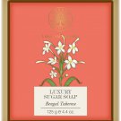 Forest Essentials Bengal Tuberose Luxury Sugar Soap, 125g