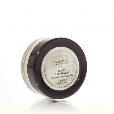 Kama Ayurveda Mint Lip Balm, 5g