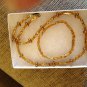 Elegant Brown Necklace and Bracelet Combo