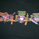 New Keep Out Gildan Hunter green T-shirt size Large