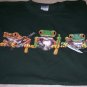 New Keep Out Gildan Hunter green T-shirt size Large