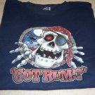 New Got Rum ? T-shirt Navy 2XL Fruit Of The Loom
