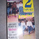 Learn Country Line Dancin'2Tape set vhs