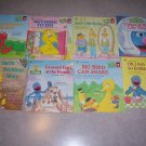 8 Book Lot Sesame Street Books