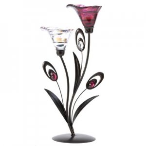 DEWDROP LILY TEALIGHT HOLDER