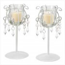 Crystal Drop Votive Stands