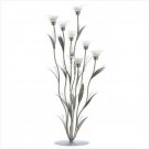 Silver Calla Lily Candleholder