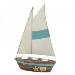 SAILBOAT CANDLE DECOR