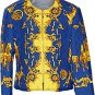 Clubwear Mondi  Designer Jacket sz6 Royal Blue Gold Germany