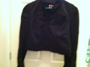 Juicy Couture Ruffle Cropped Jacket