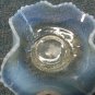 Scarce Northwood Blue Opalescent Blackberry Four Sides Up Card Tray