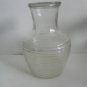 Vintage Depression Era Anchor Hocking Refrigerator Jug or Jar
